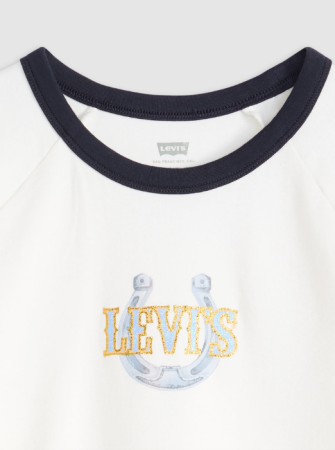 Tricouri si Topuri - Levi's Tricou Alb Slim Femei