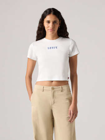 FEMEI - Levi's Tricou Alb Slim Femei