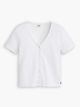 FEMEI - Levi's Tricou Alb Slim Femei
