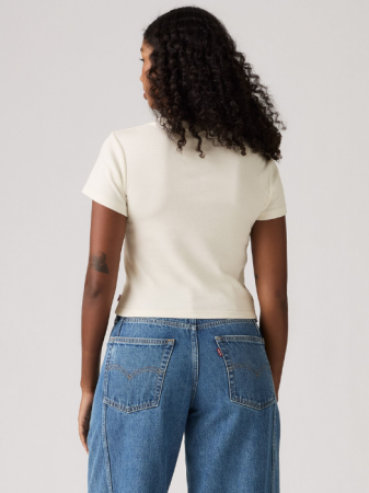 FEMEI - Levi's Tricou Alb Slim Femei