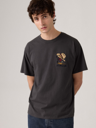 Levi's Мужская Футболка Антрацитовая Relaxed [1]