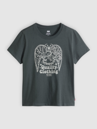 ЖЕНЩИНЫ - Levi's Женская Футболка Антрацитовая Relaxed