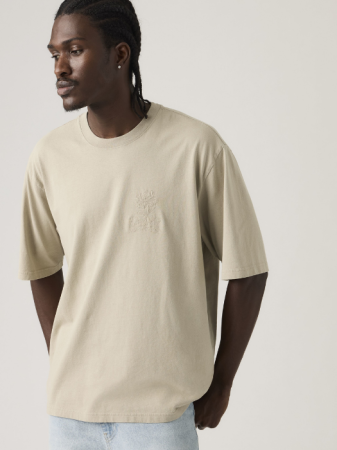 МУЖЧИНЫ - Levi's Мужская Футболка Бежевая Relaxed