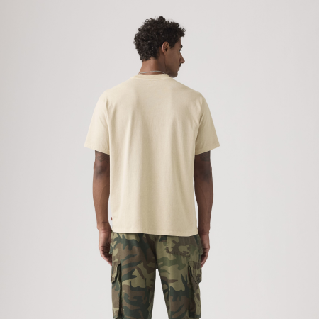 BARBATI - Levi's Tricou Bej Relaxed Barbati
