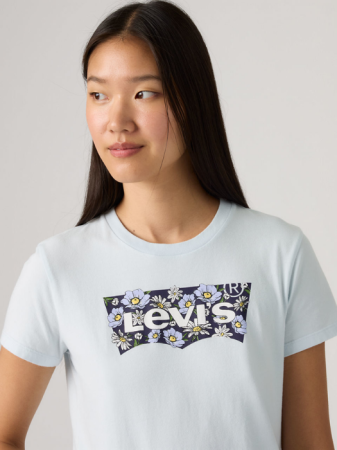 ЖЕНЩИНЫ - Levi's Женская Футболка Светло-Синяя Regular