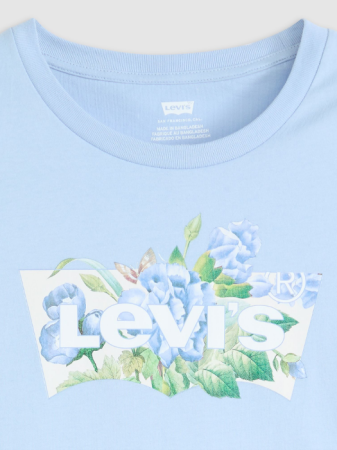 FEMEI - Levi's Tricou Albastru Deschis Regular Femei