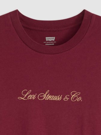 BARBATI - Levi's Tricou Rosu Regular Barbati