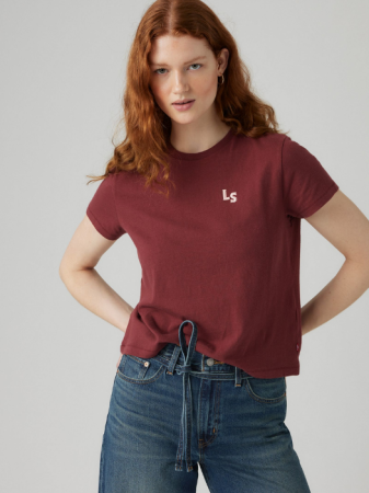 IMBRACAMINTE - Levi's Tricou Rosu Regular Femei