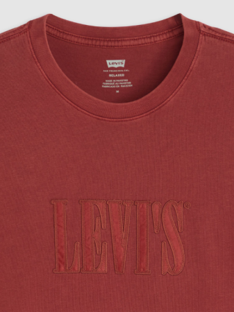 Tricouri si Polo - Levi's Tricou Rosu Relaxed Barbati