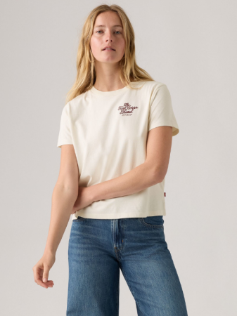 IMBRACAMINTE - Levi's Tricou Crem Regular Femei