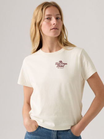 IMBRACAMINTE - Levi's Tricou Crem Regular Femei