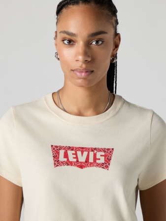 FEMEI - Levi's Tricou Crem Regular Femei