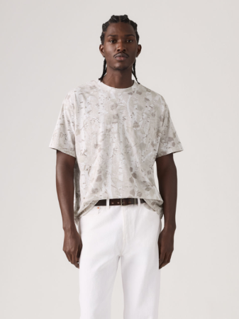 МУЖЧИНЫ - Levi's Мужская Футболка Серая Loose