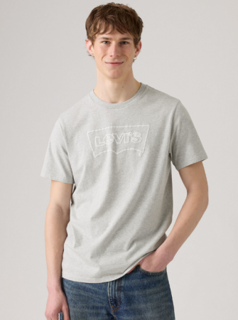 Tricouri si Polo - Levi's Tricou Gri Deschis Regular Barbati