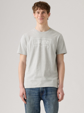 Tricouri si Polo - Levi's Tricou Gri Deschis Regular Barbati