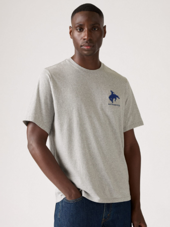 BARBATI - Levi's Tricou Gri Relaxed Barbati