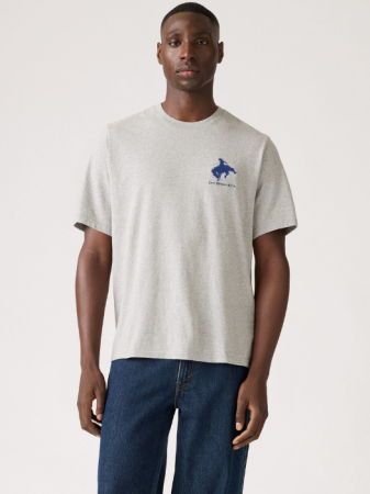 BARBATI - Levi's Tricou Gri Relaxed Barbati