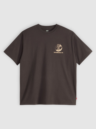 BARBATI - Levi's Tricou Gri Inchis Relaxed Barbati