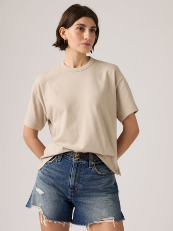 FEMEI - Levi's Tricou Gri Relaxed Femei