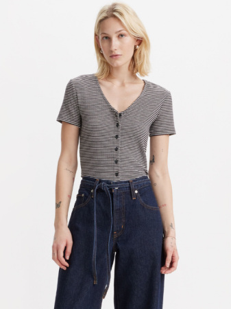 FEMEI - Levi's Tricou Gri Slim Femei