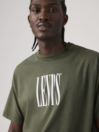 IMBRACAMINTE - Levi's Tricou Haki Relaxed Barbati