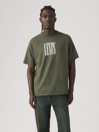 IMBRACAMINTE - Levi's Tricou Haki Relaxed Barbati