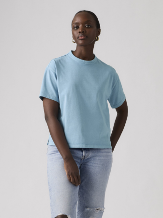 FEMEI - Levi's Tricou Albastru Deschis Relaxed Femei