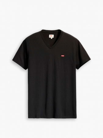 BARBATI - Levi's Tricou Negru Regular Barbati