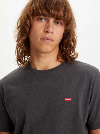 BARBATI - Levi's Tricou Gri Inchis Regular Barbati