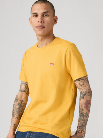 BARBATI - Levi's Tricou Galben Regular Barbati