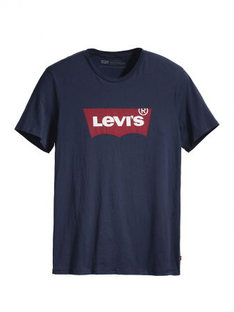 ОДЕЖДА - Levi's Мужская Футболка Темно-Синяя Regular