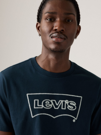 Tricouri si Polo - Levi's Tricou Navy Regular Barbati