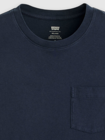 BARBATI - Levi's Tricou Navy/Verde Relaxed Barbati