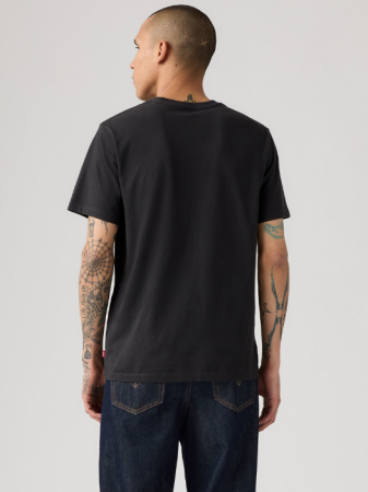 BARBATI - Levi's Tricou Negru Regular Barbati