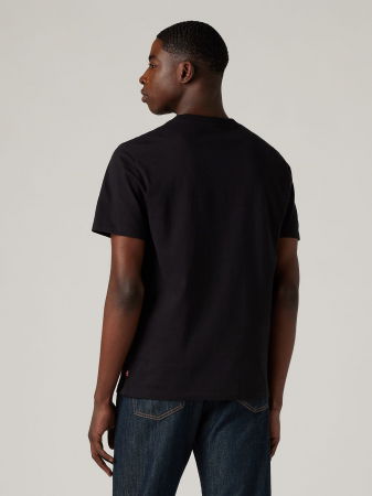 BARBATI - Levi's Tricou Negru Regular Barbati