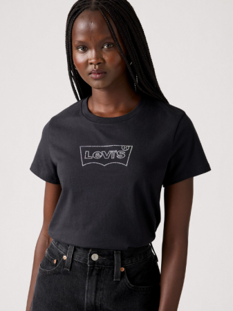 Levi's Tricou Negru Regular Femei [1]