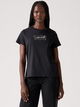 Levi's Tricou Negru Regular Femei [0]