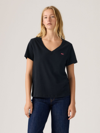 FEMEI - Levi's Tricou Negru Regular Femei