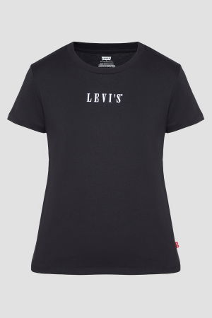 FEMEI - Levi's Tricou Negru Regular Femei