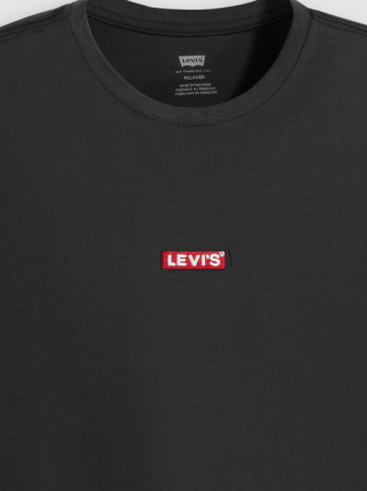 МУЖЧИНЫ - Levi's Мужская Футболка Чёрная Relaxed