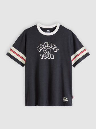 FEMEI - Levi's Tricou Negru Relaxed Femei