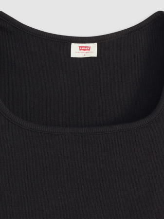 FEMEI - Levi's Tricou Negru Slim Femei