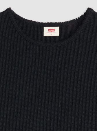 Levi's Tricou Negru Slim Femei [4]