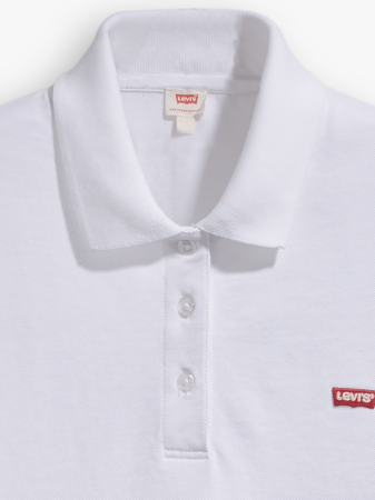 FEMEI - Levi's Tricou Polo Alb Regular Femei