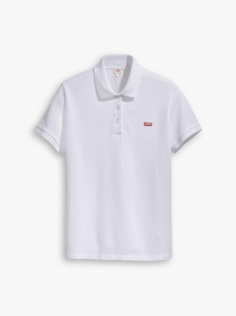 FEMEI - Levi's Tricou Polo Alb Regular Femei