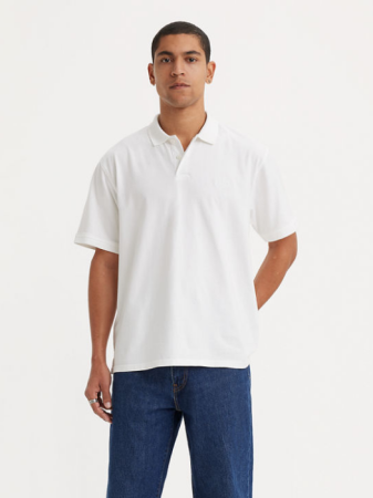 МУЖЧИНЫ - Levi's Мужская Футболка-Поло Белая Relaxed