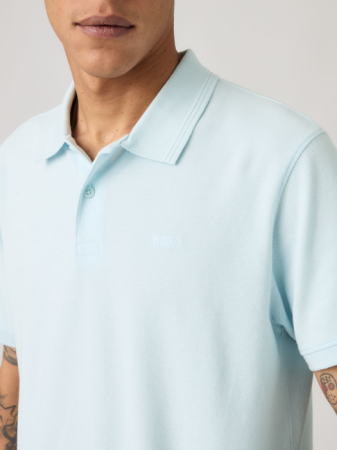 МУЖЧИНЫ - Levi's Мужская Футболка-Поло Светло-Синяя Regular