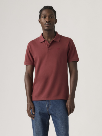 IMBRACAMINTE - Levi's Tricou Polo Rosu Visiniu Regular Barbati