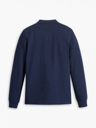 Levi's Tricou Polo Cu Maneca Lunga Navy Regular Barbati [6]