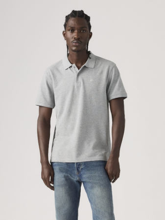 IMBRACAMINTE - Levi's Tricou Polo Gri Inchis Regular Barbati